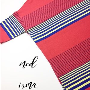 NWT striped LuLaRoe Irma